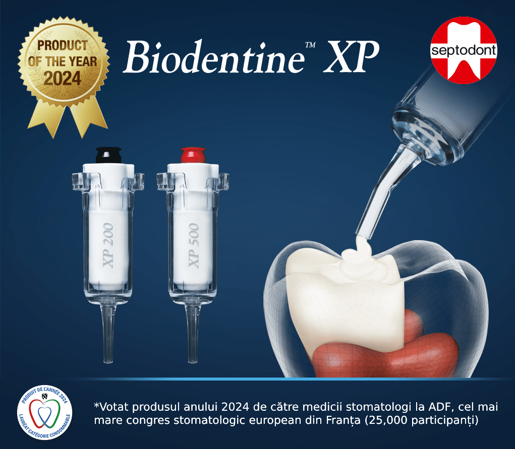 Biodentine XP Premiat Produsul Anului Septodont Romania